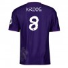 Camiseta de fútbol Real Madrid Kroos 8 Cuarta Equipación 23-24 - Hombre